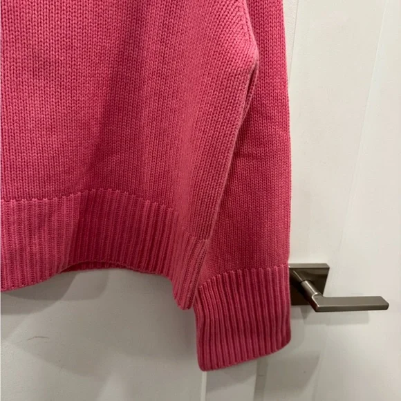 Pink Crew Neck Sweater